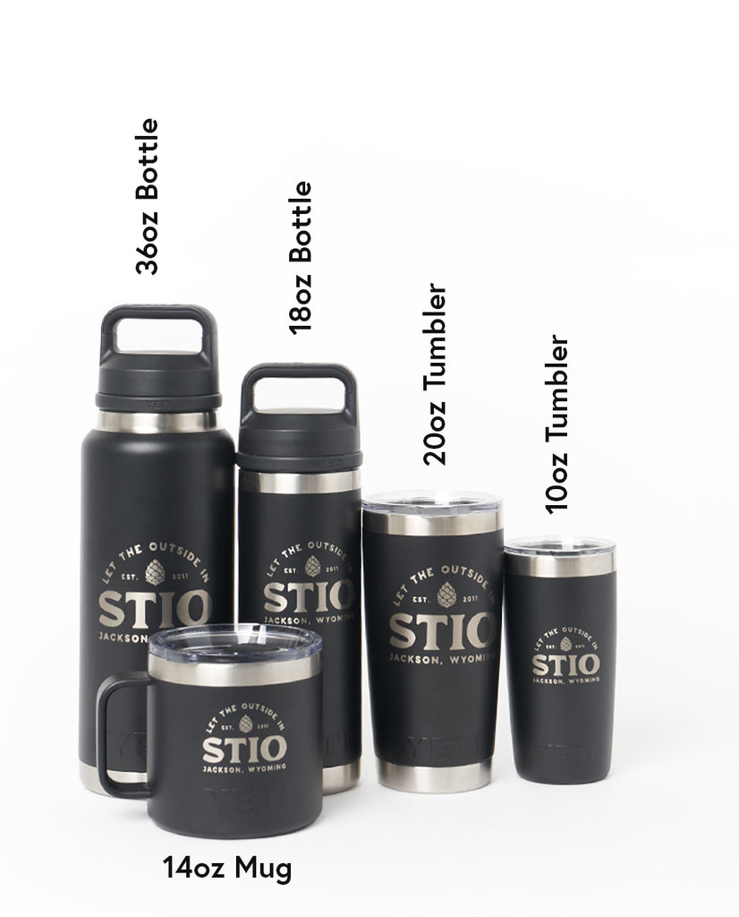 Stio | Unisex Yeti Rambler 36oz Bottle in Black