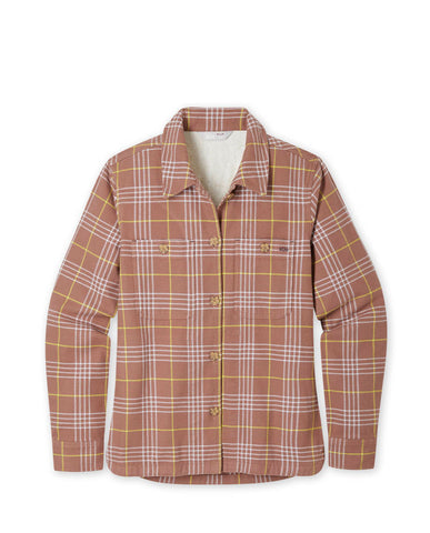 Stoic Men's Daily Flannel in Rust Plaid - Size: XL