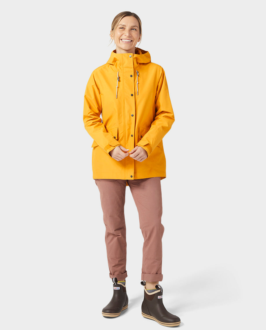 TIOHOH Rain Coat for Adults Hooded Super Waterproof with Street