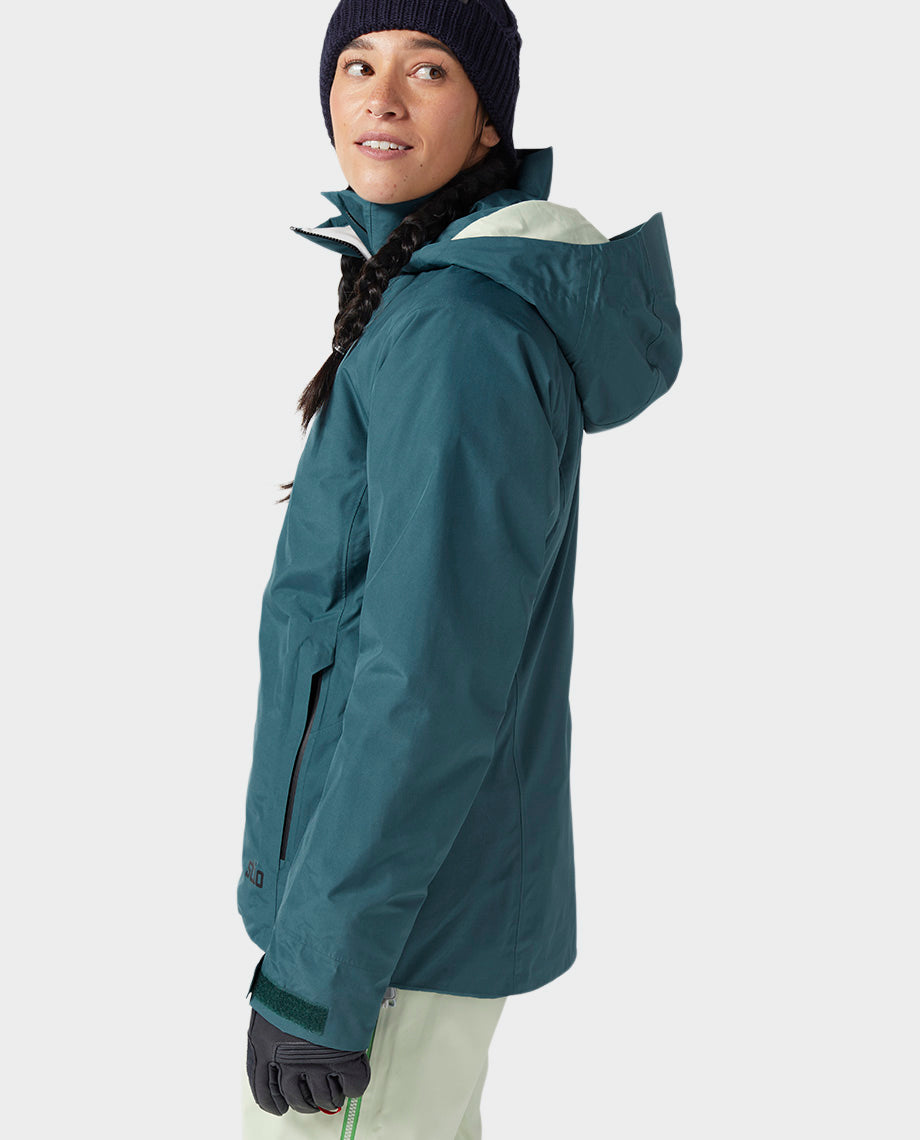 Stio | Women's Doublecharge Insulated Jacket, Size Extra Large in Soft Turq