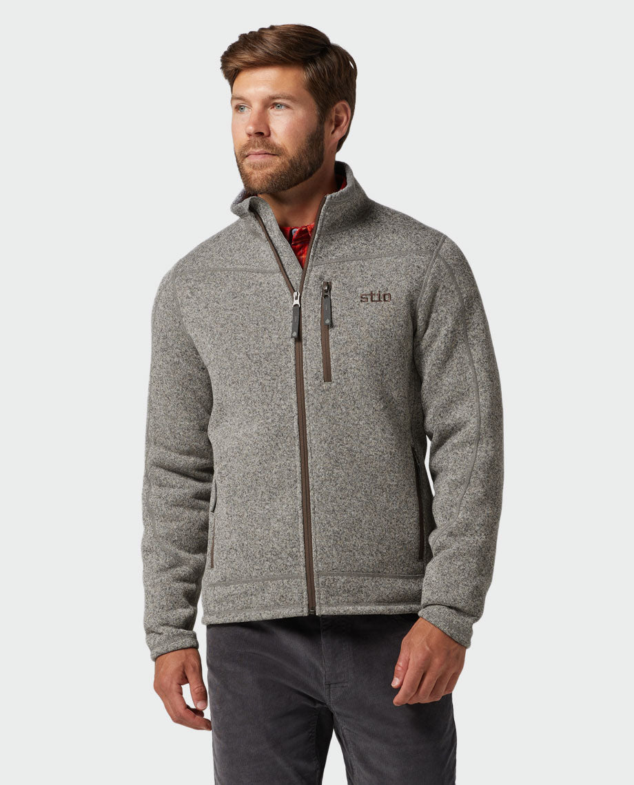 Unlock Wilderness' choice in the Stio Vs Patagonia comparison, the Wilcox Fleece Jacket by Stio