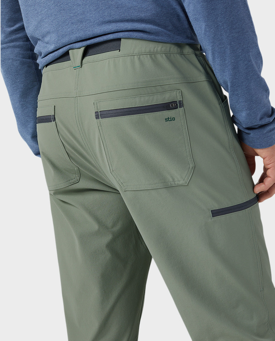 Purnell - Pantalones impermeables para hombre, transpirables, ligeros, para  senderismo